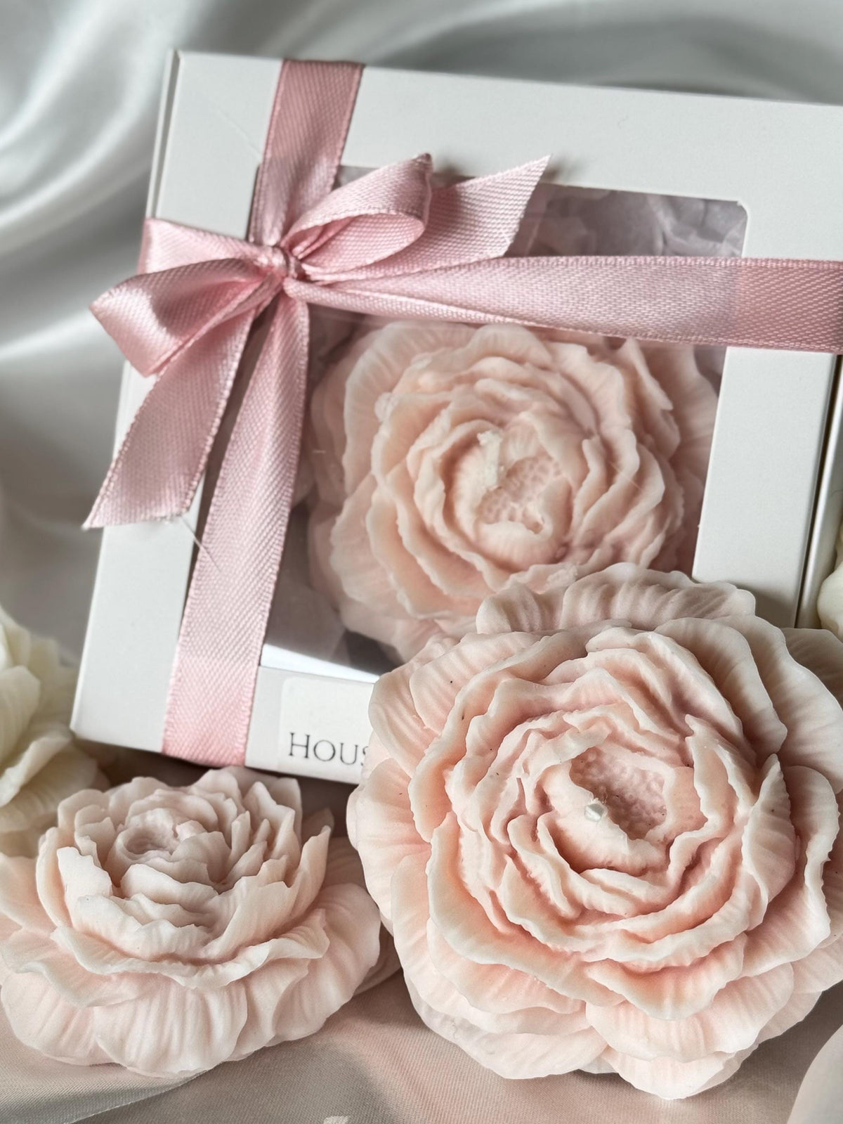 Rose Scented Candle in box