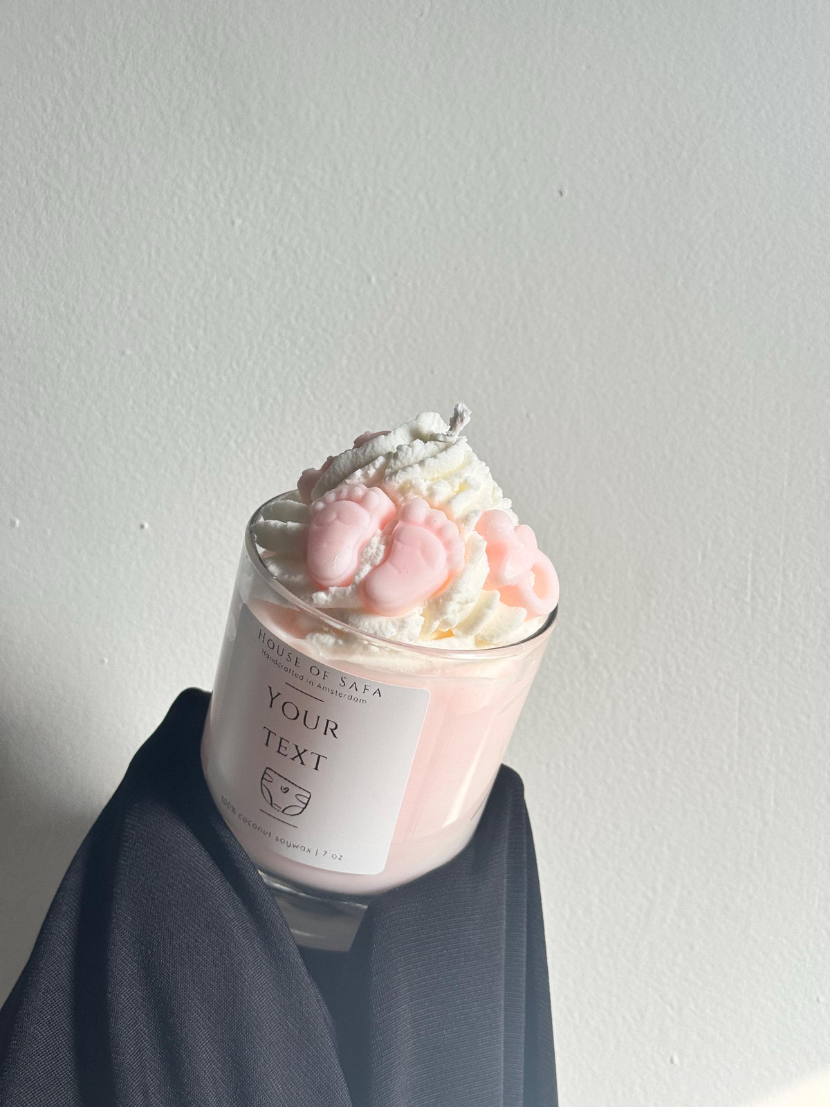 Personalized Baby Shower Candle