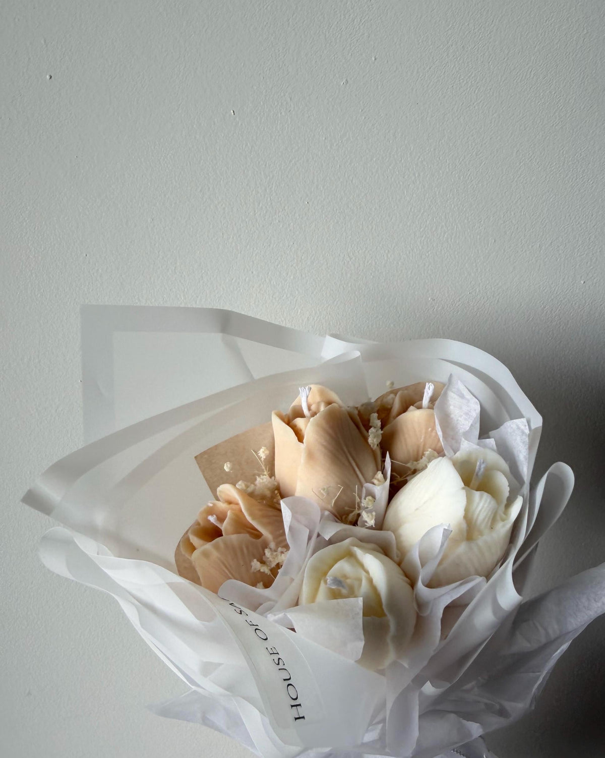Scented Candle Bouquet Tulips