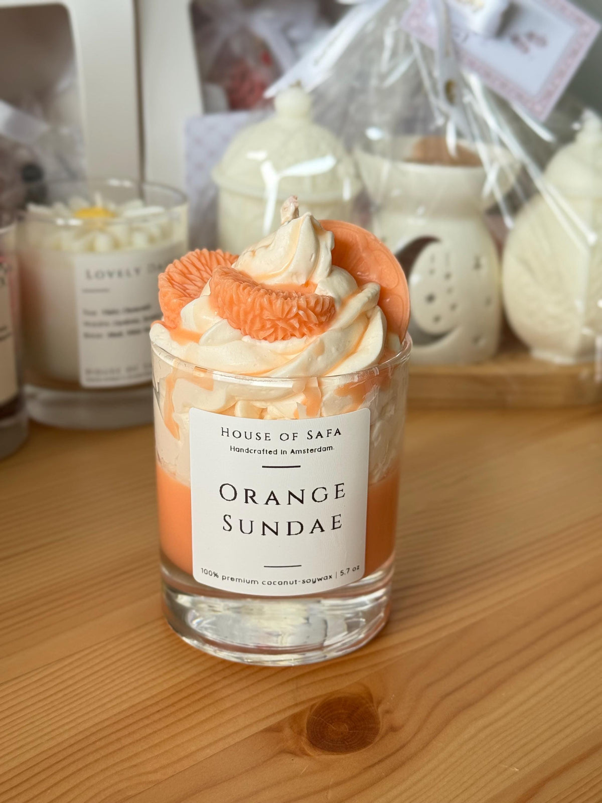 Orange Sundae Candle