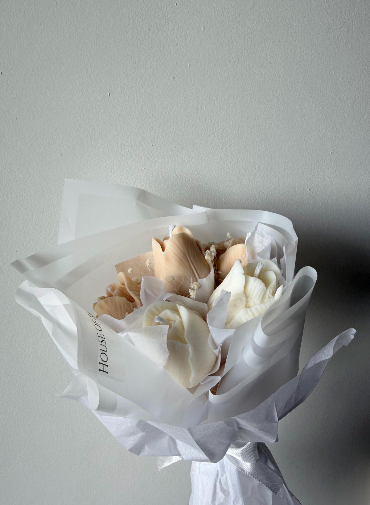Scented Candle Bouquet Tulips
