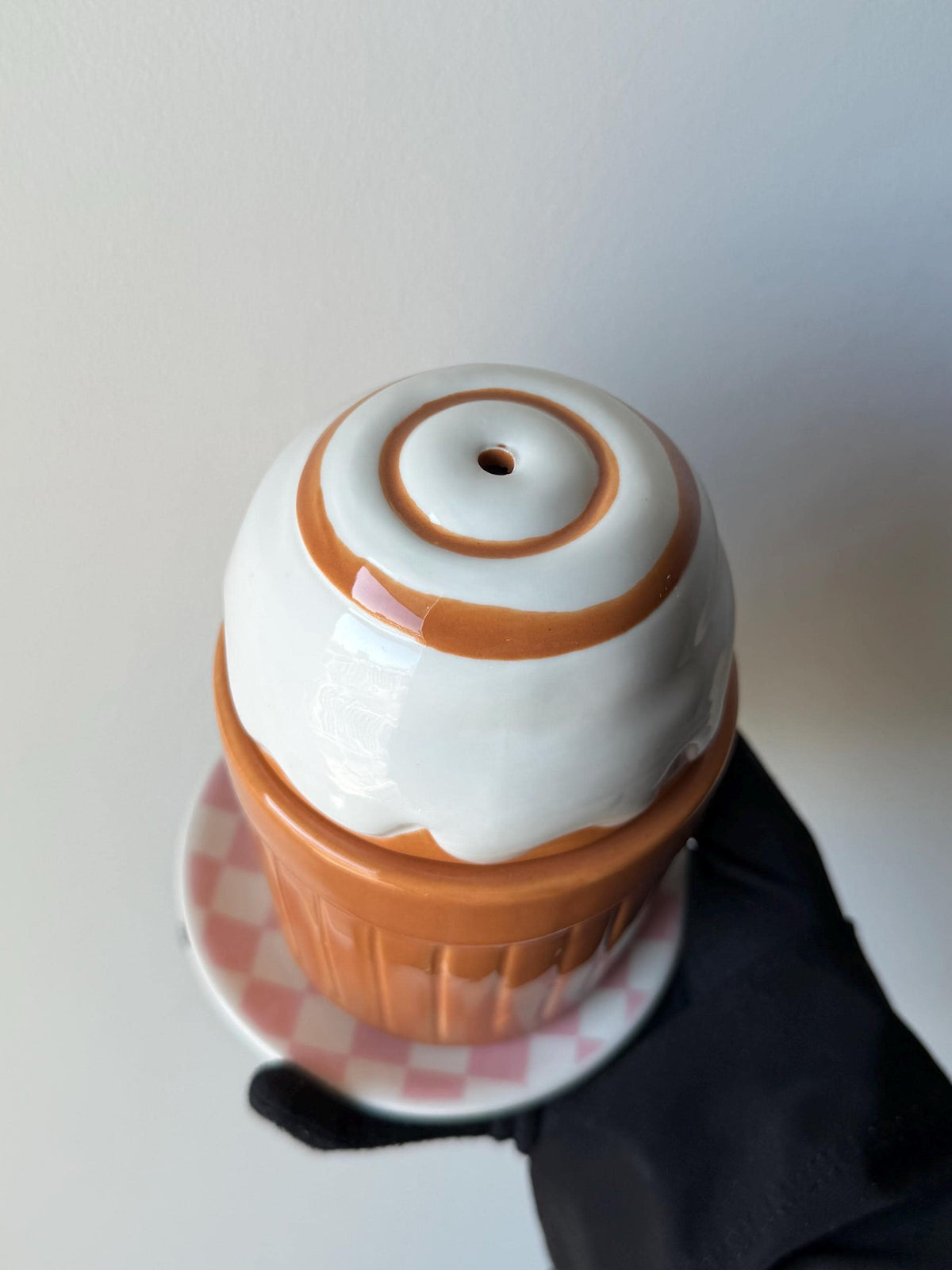Ceramic Cinnabon W&M Burner
