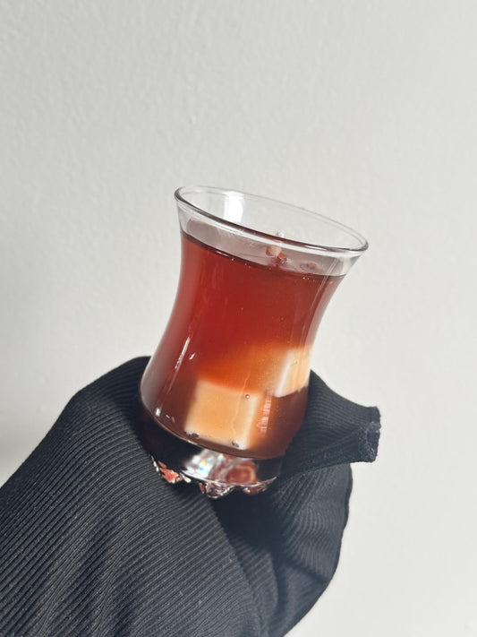Turkish tea scented candle