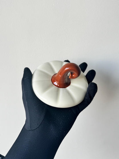 Ceramic Pumpkin W&M Burner