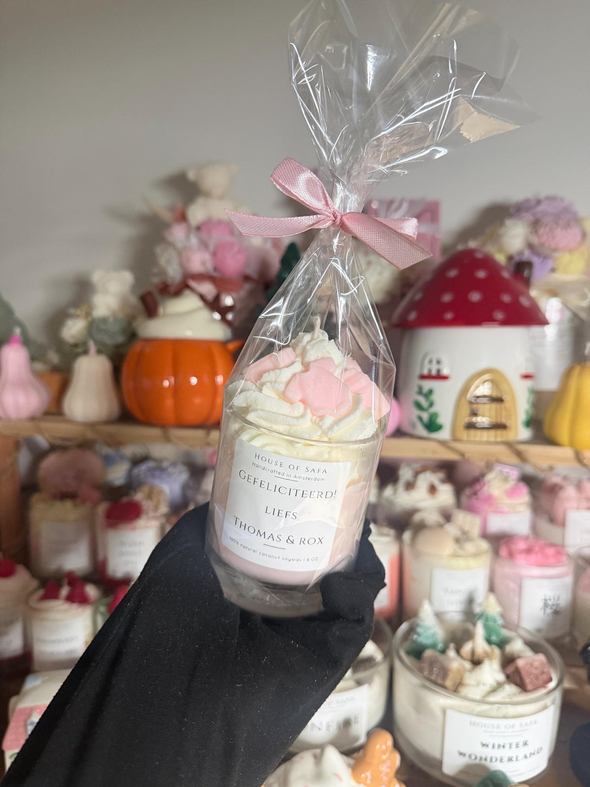Personalized Baby Shower Candle