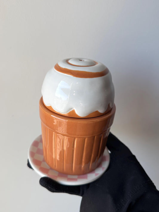 Ceramic Cinnabon W&M Burner
