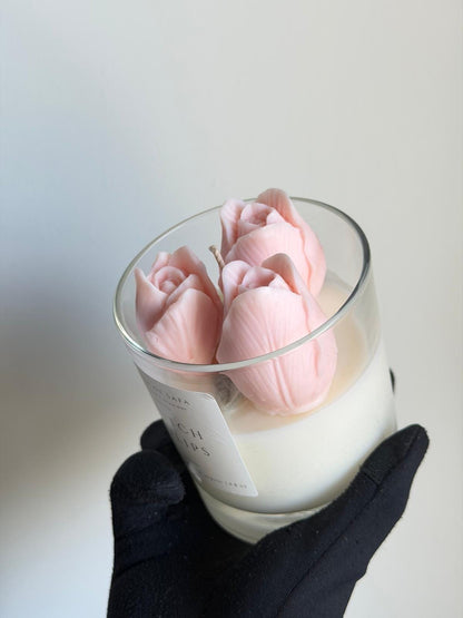 Dutch Tulips Candle