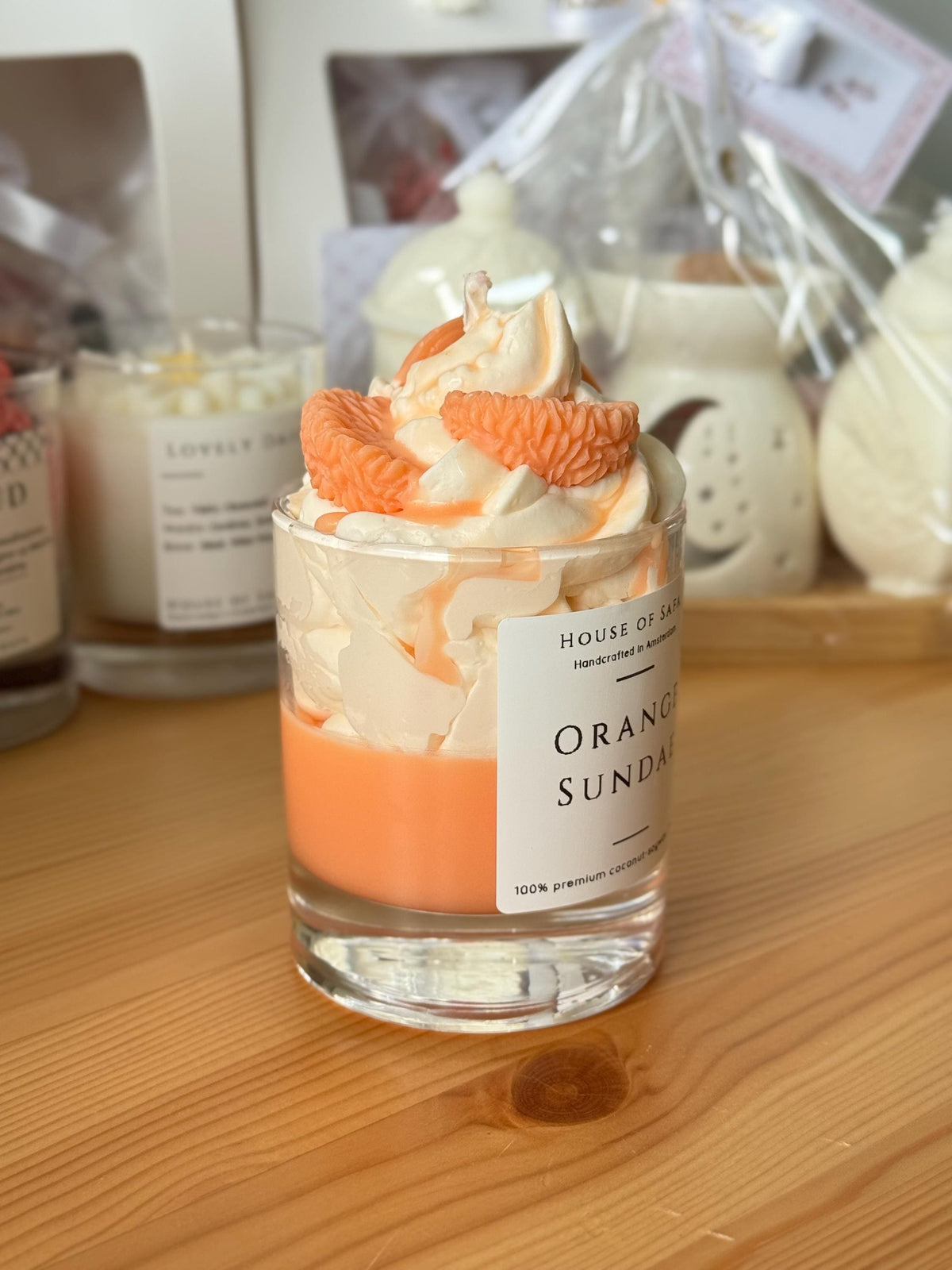 Orange Sundae Candle