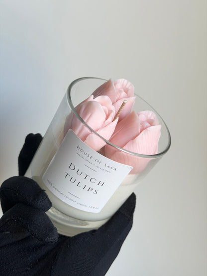 Dutch Tulips Candle