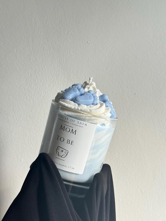 Personalized Baby Shower Candle