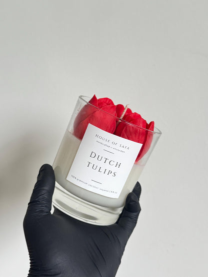 Dutch Tulips Candle
