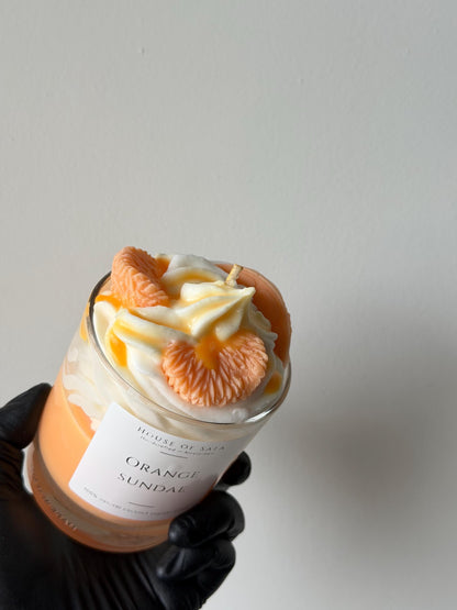 Orange Sundae Candle