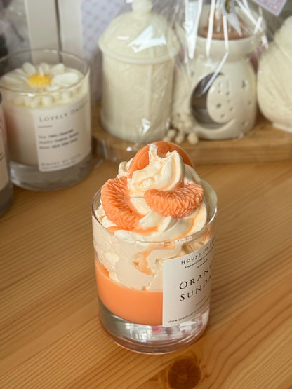 Orange Sundae Candle