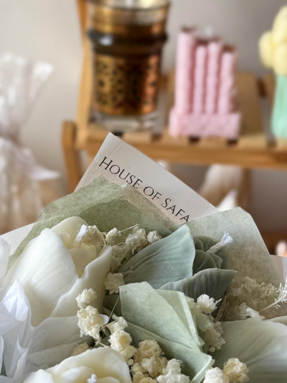 Scented Candle Bouquet Tulips