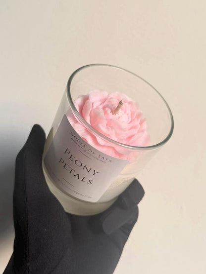 Peony Petals Candle