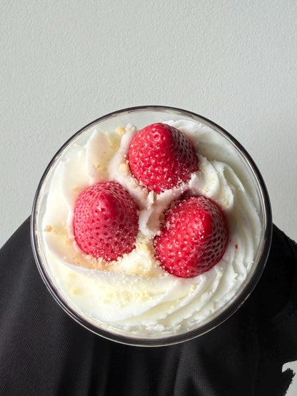 Strawberry shortcake Candle