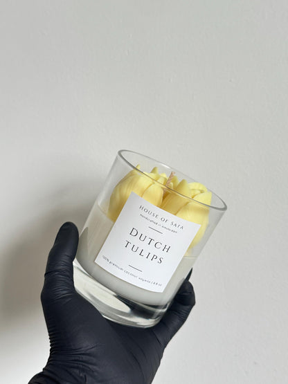 Dutch Tulips Candle