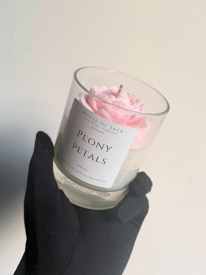 Peony Petals Candle